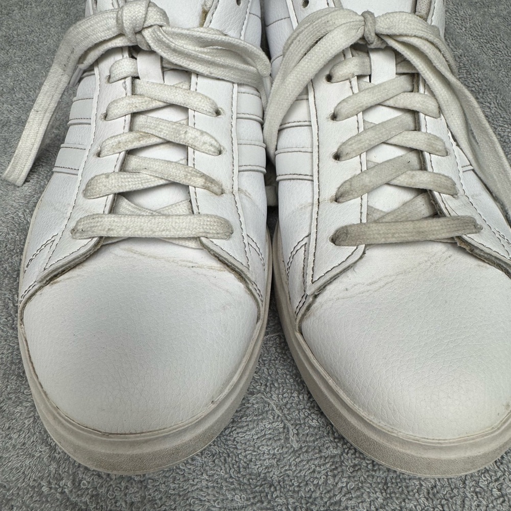 White Leather Sneakers